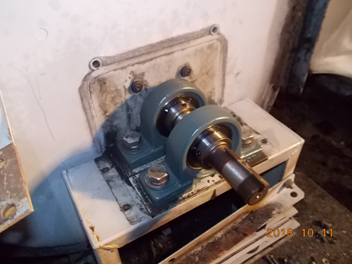 ベアリング交換後