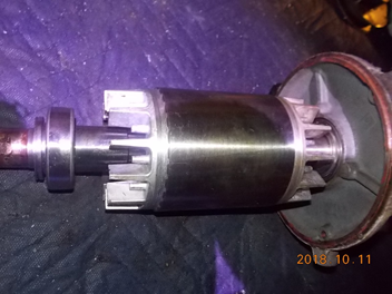 モーターベアリング交換後