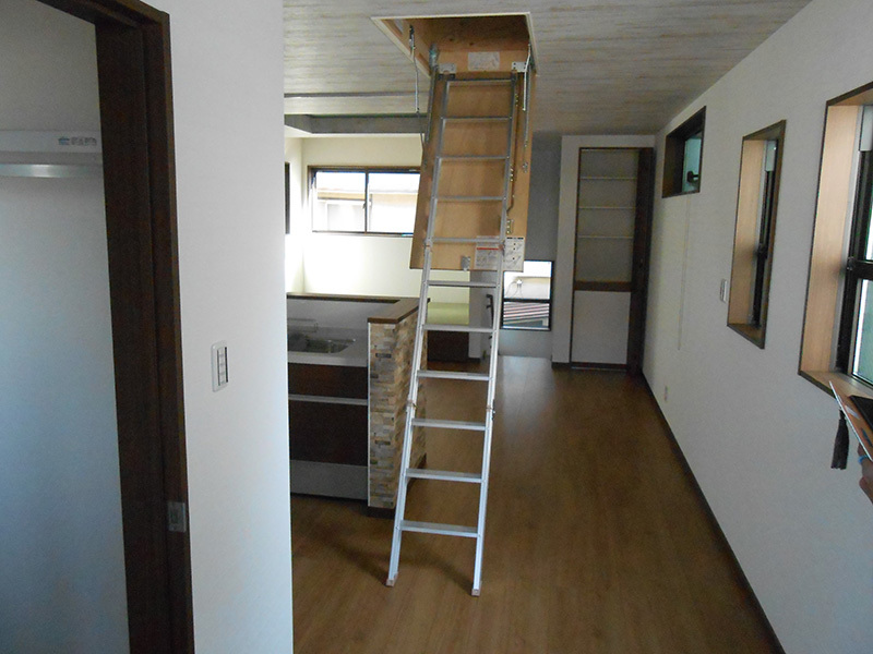 天井裏|USホームの施工事例