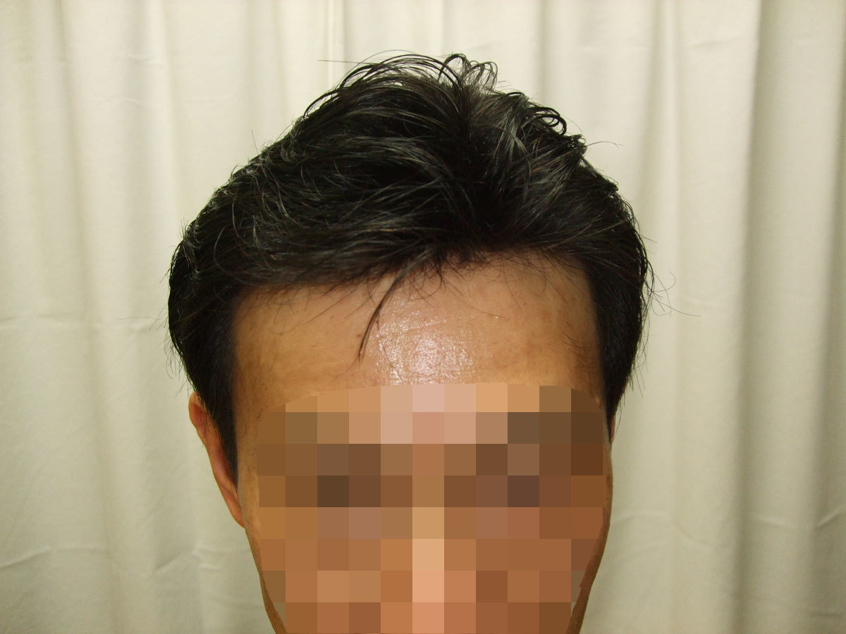 スタイリングフォームを使ってウェットに仕上げました01