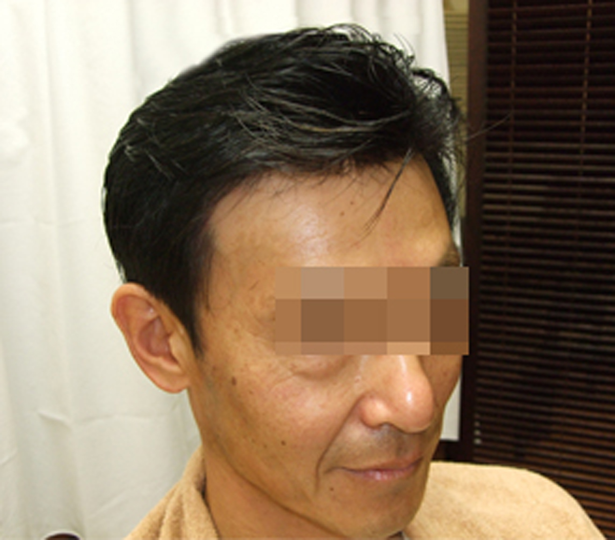 スタイリングフォームを使ってウェットに仕上げました02