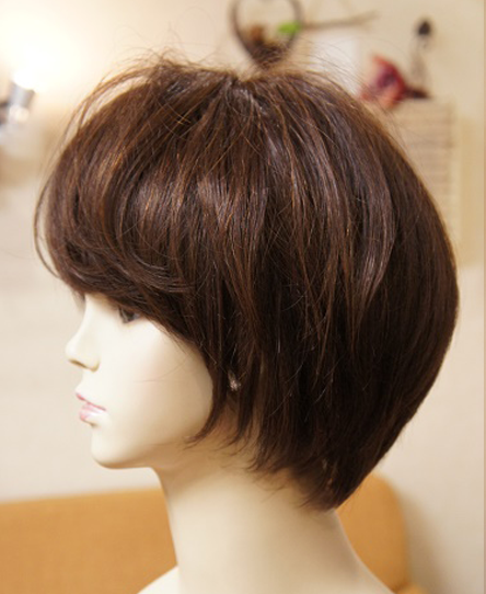 丸みのあるショートスタイル♪