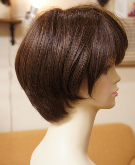 丸みのあるショートスタイル♪