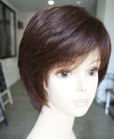 ドライヤーのみで仕上げたショートレイヤー♪