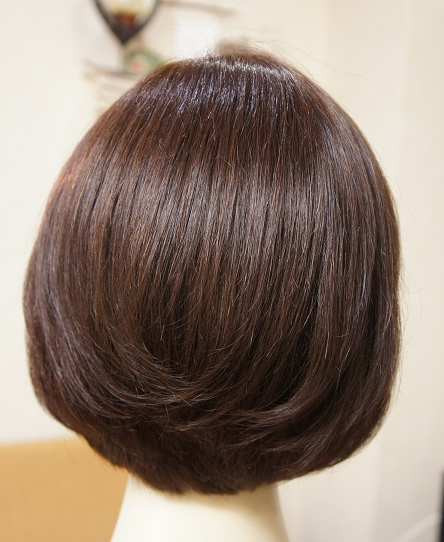 前上がりのグラデーションボブ♪