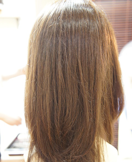 ストレートセミロング♪