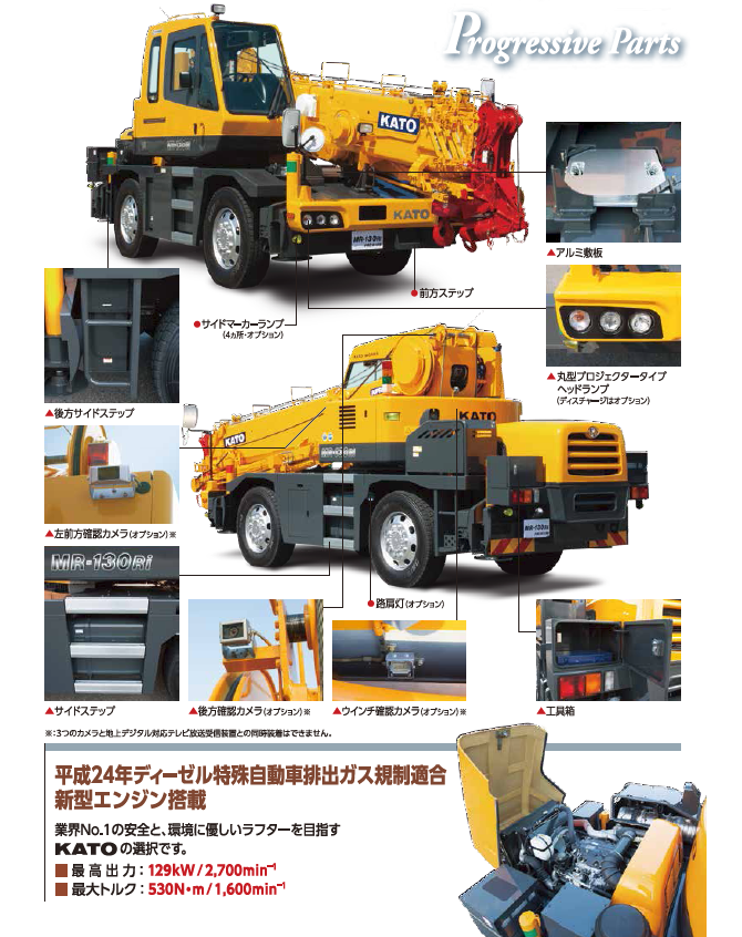 13トン ラフタークレーン車