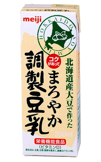 まろやか調整豆乳200ml