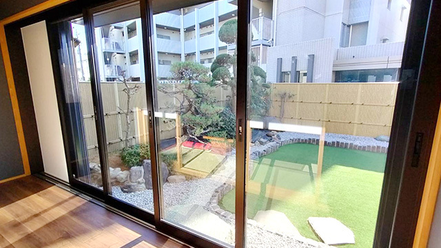 4枚建て窓