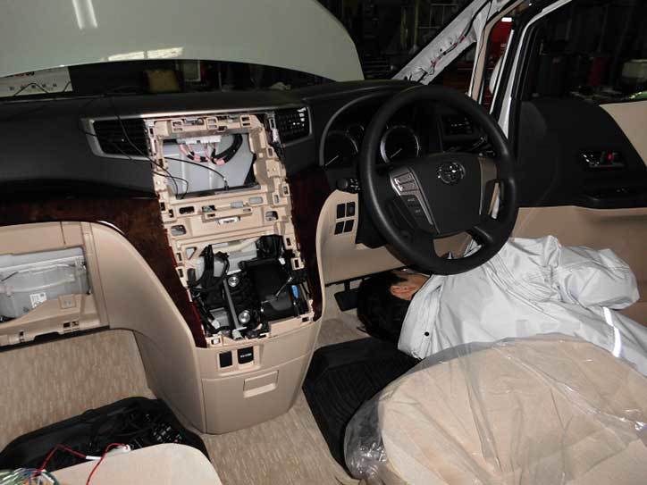 オーディオ取付