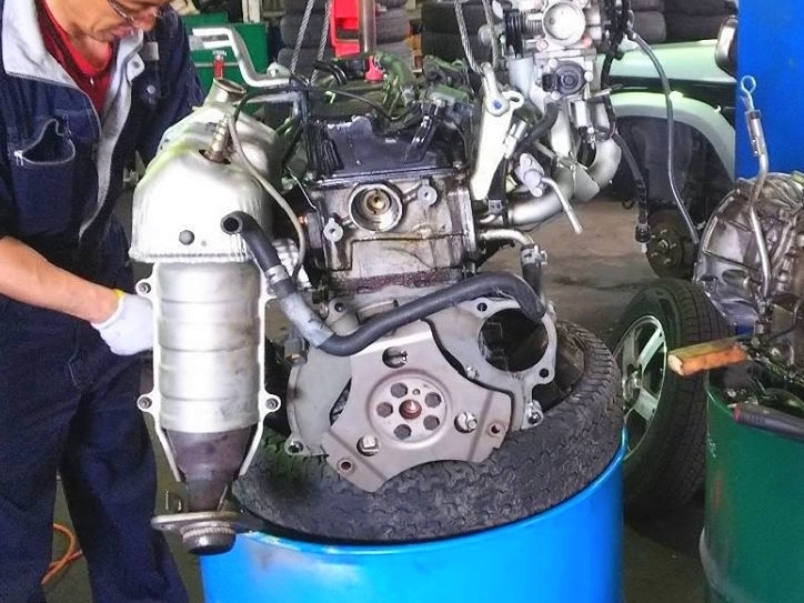 整備エンジン交換