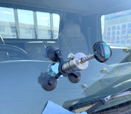 ガラスリペア作業