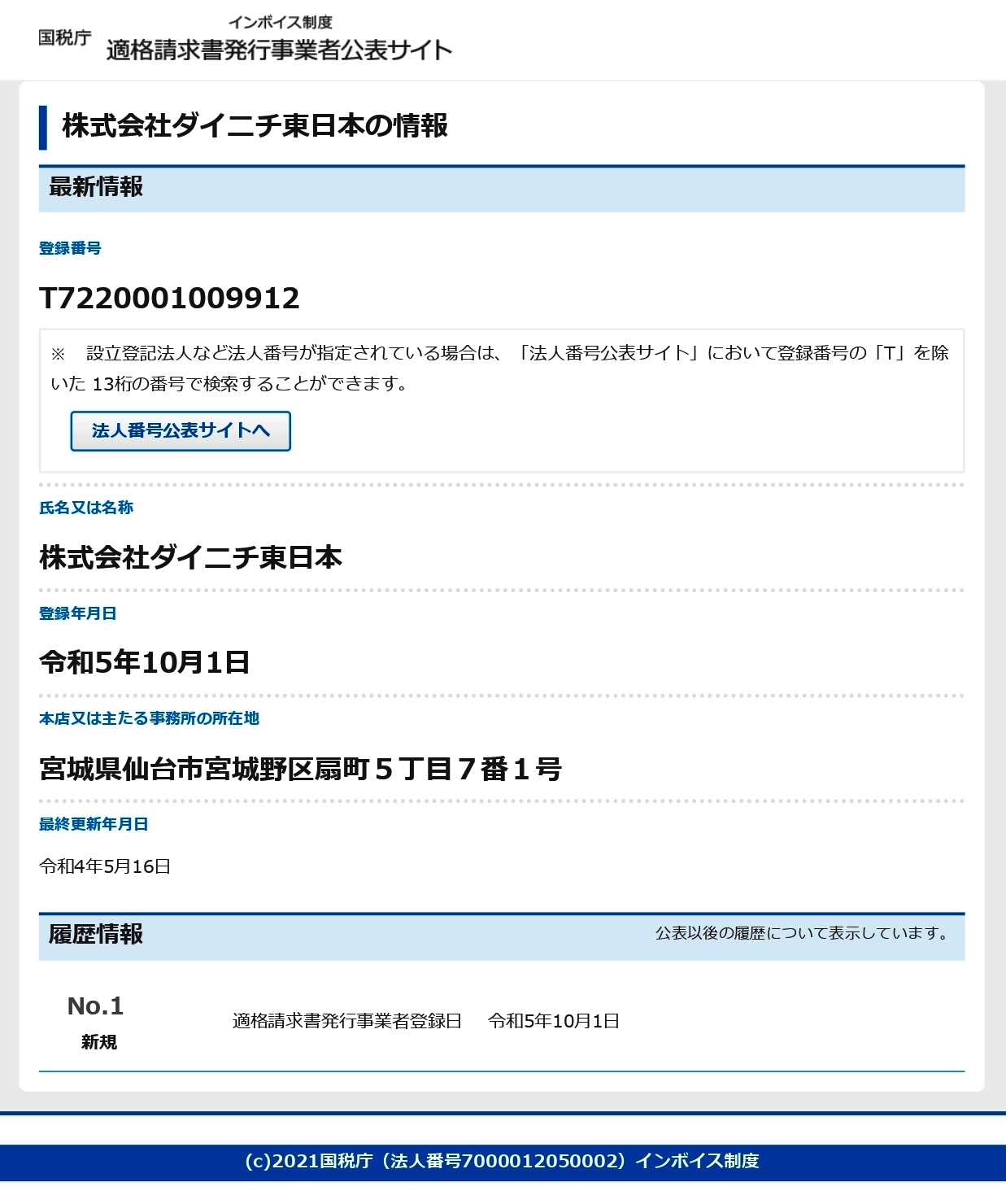 適格請求書発行事業者登録番号