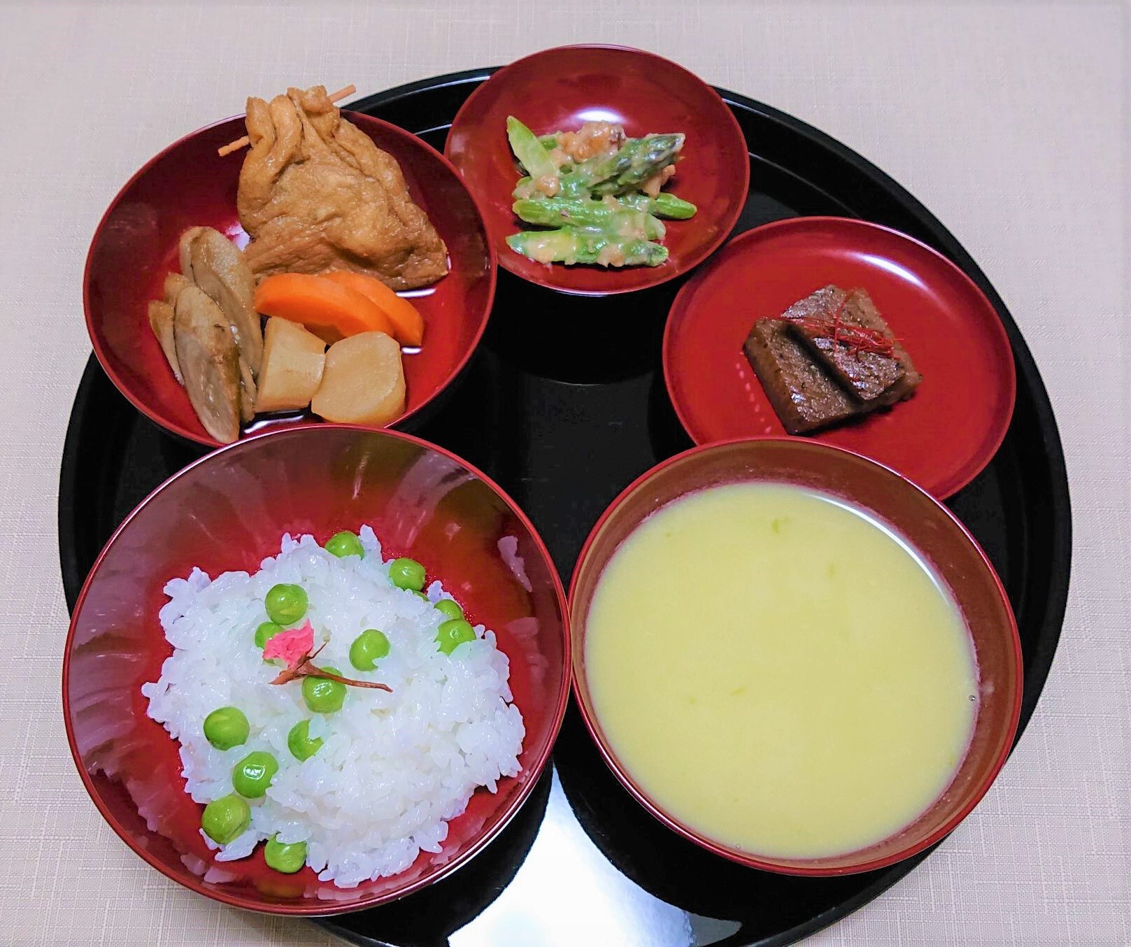五月の基本の精進料理