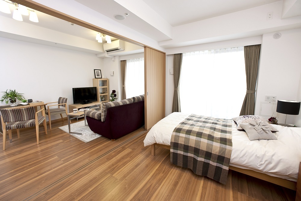 バリアフリー寝室