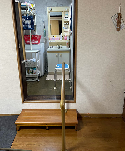 手すりの取付(1)