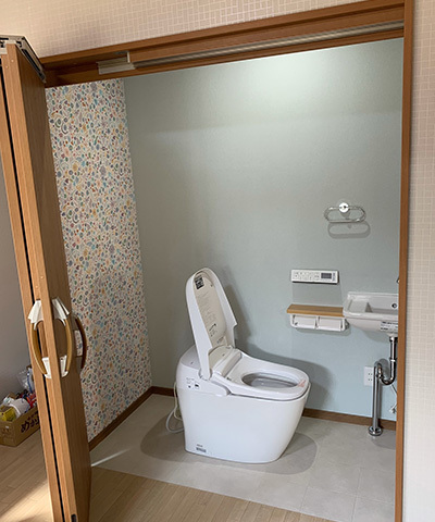 押し入れを介護用トイレへ_After(1)