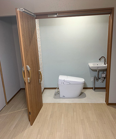 押し入れを介護用トイレへ_After(2)