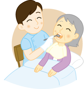 歯科医師が施設やご自宅まで訪問します!!