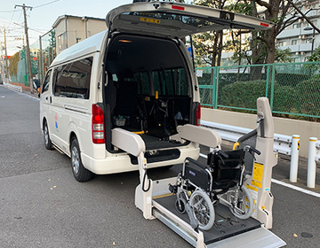 車イスでらくらく移動