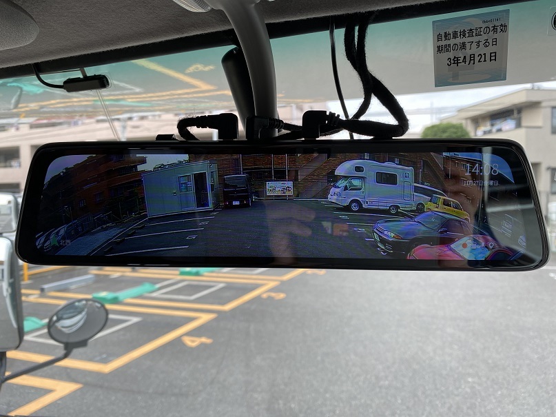 ヴォーンR2Bドラレコ(前後)