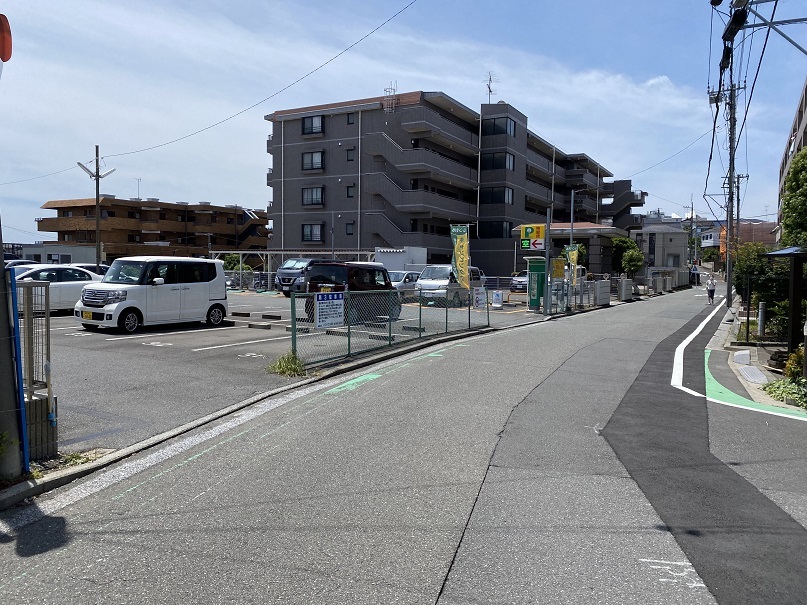 駐車場(北東)入口