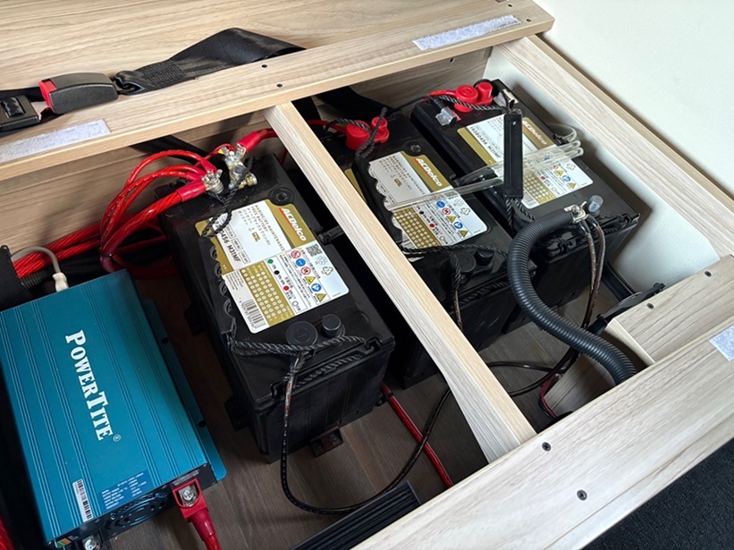 クレソンジャーニーXサブバッテリー3台交換