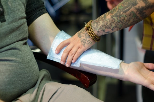 step. 7  下絵の転写