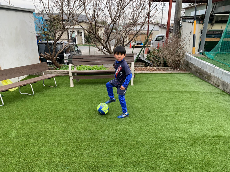 O様邸サッカー練習場after