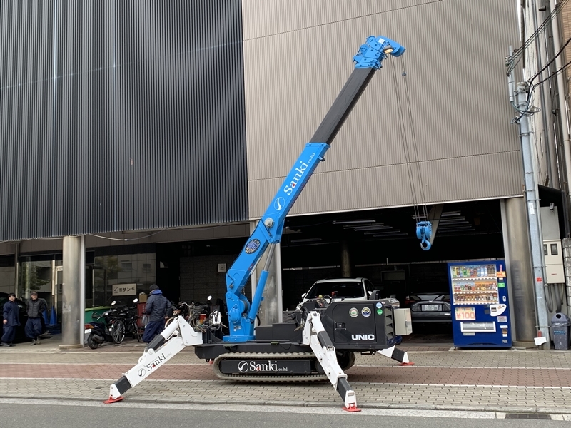 ミニクロラークレーン