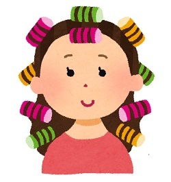 お客様(パーマ)