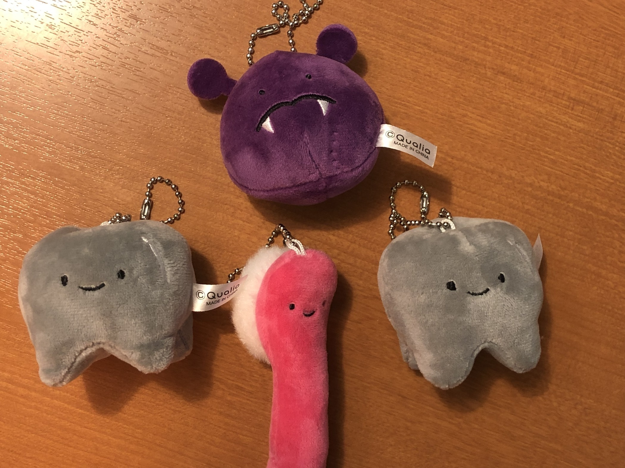 歯のグッズのガチャガチャ