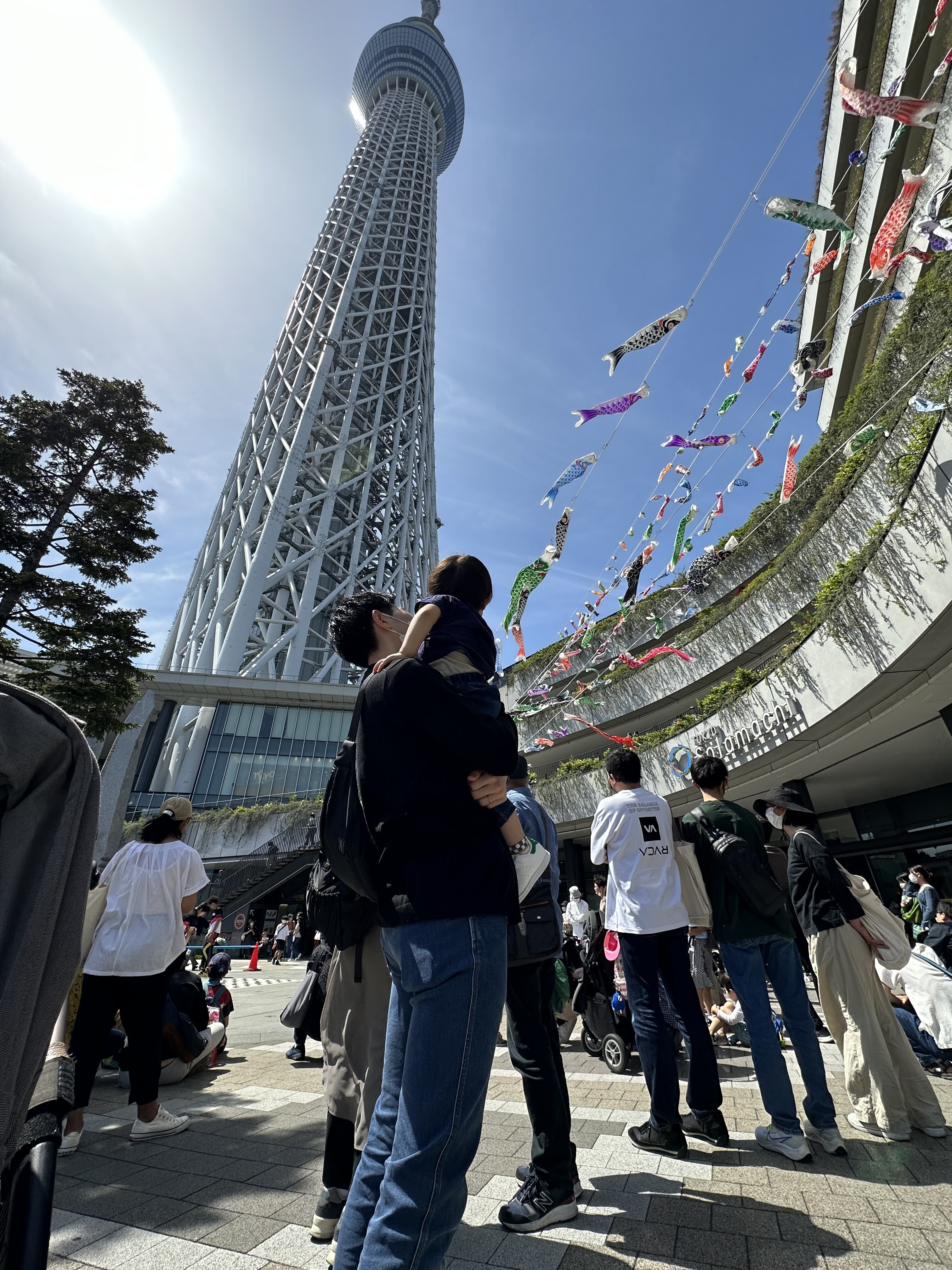 ゴールデンウイーク 家族でスカイツリー