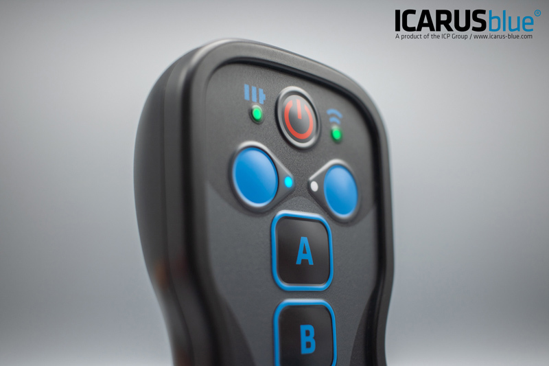 リモコン前面|ICARUSblue