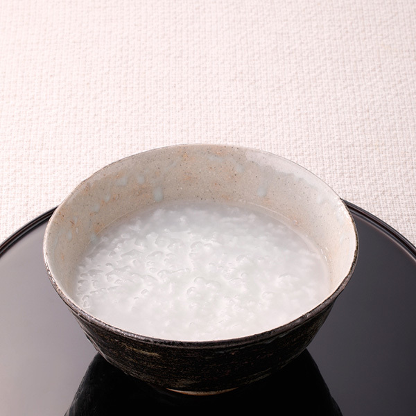 4【白粥】盛りつけ例