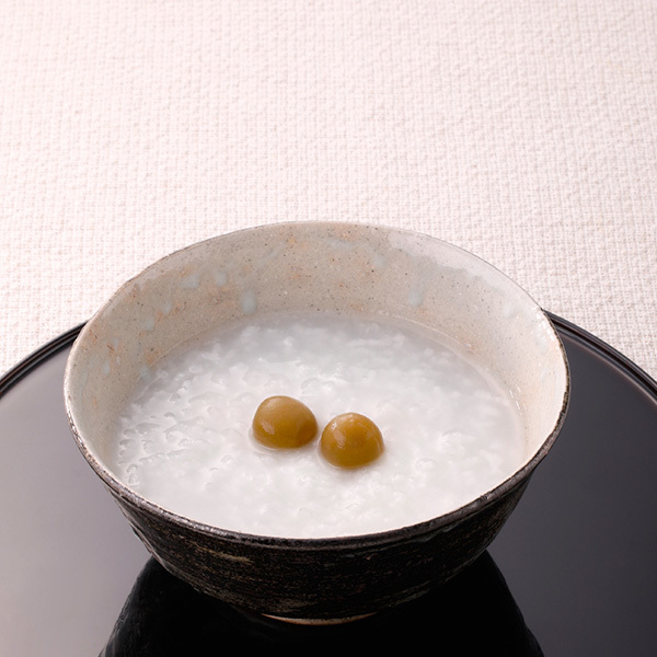 5【梅粥】盛りつけ例