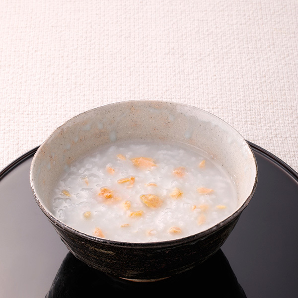 6【鮭粥】盛りつけ例