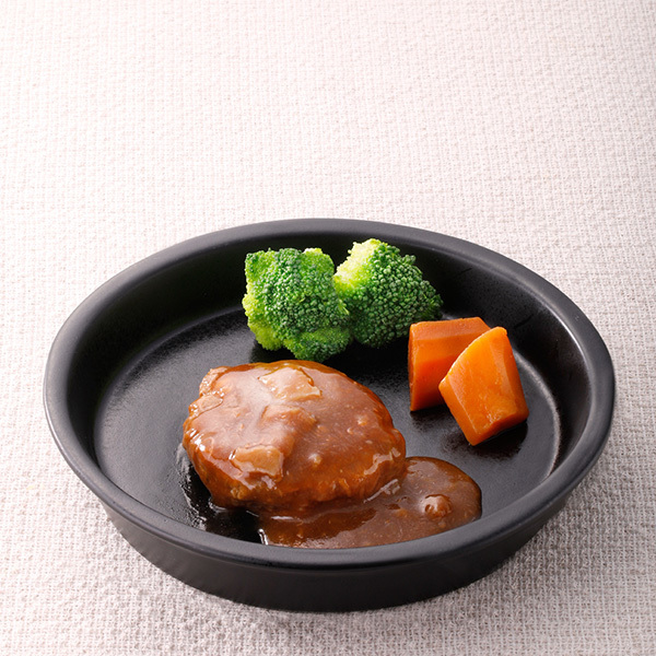 15【ハンバーグ】盛りつけ例