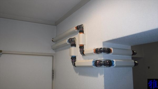 (白井市)住戸内給水管更新3(モール配管)