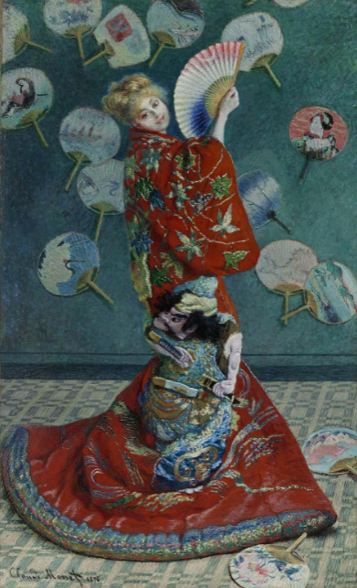 LaJaponaise(クロード・モネ-1876)