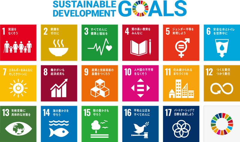 SDGs(持続可能な開発目標)に通じる取り組み