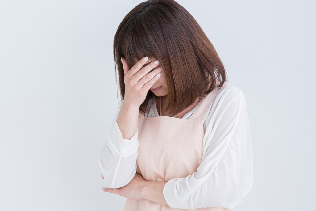 9.涙があふれる (流涙症)