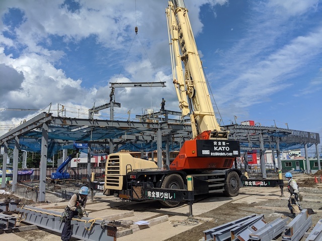 三菱自動車販売株式会社宇都宮総合グランド店新築工事