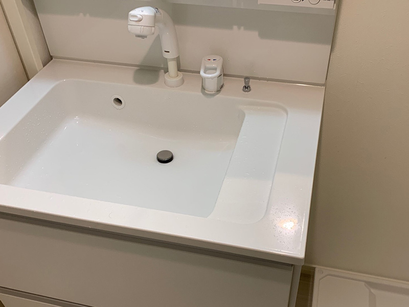 ハウスクリーニング(洗面台)After