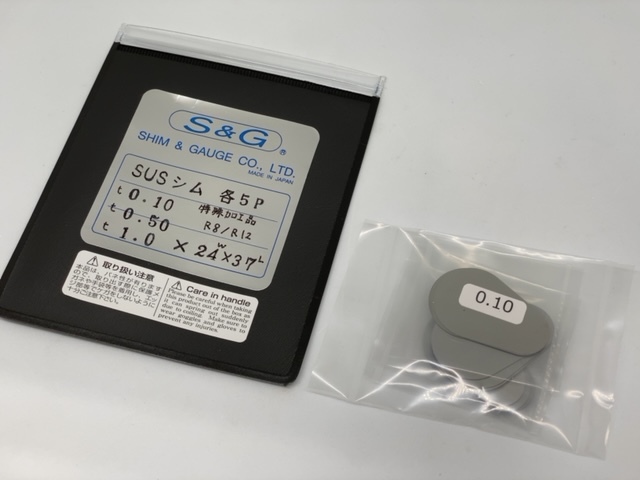 Φ8、Φ12特殊形状シム