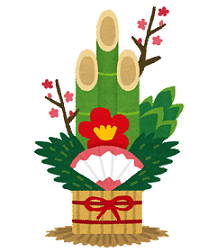 寮訪問イラスト(1月)