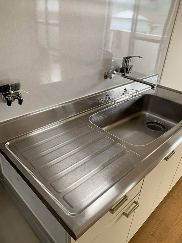 シンク清掃後