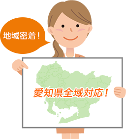 瀬戸市・尾張旭市・名古屋市の不動産売買仲介ならお任せください