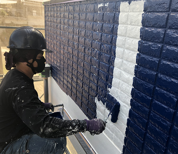 外壁塗装|塗装施工事例