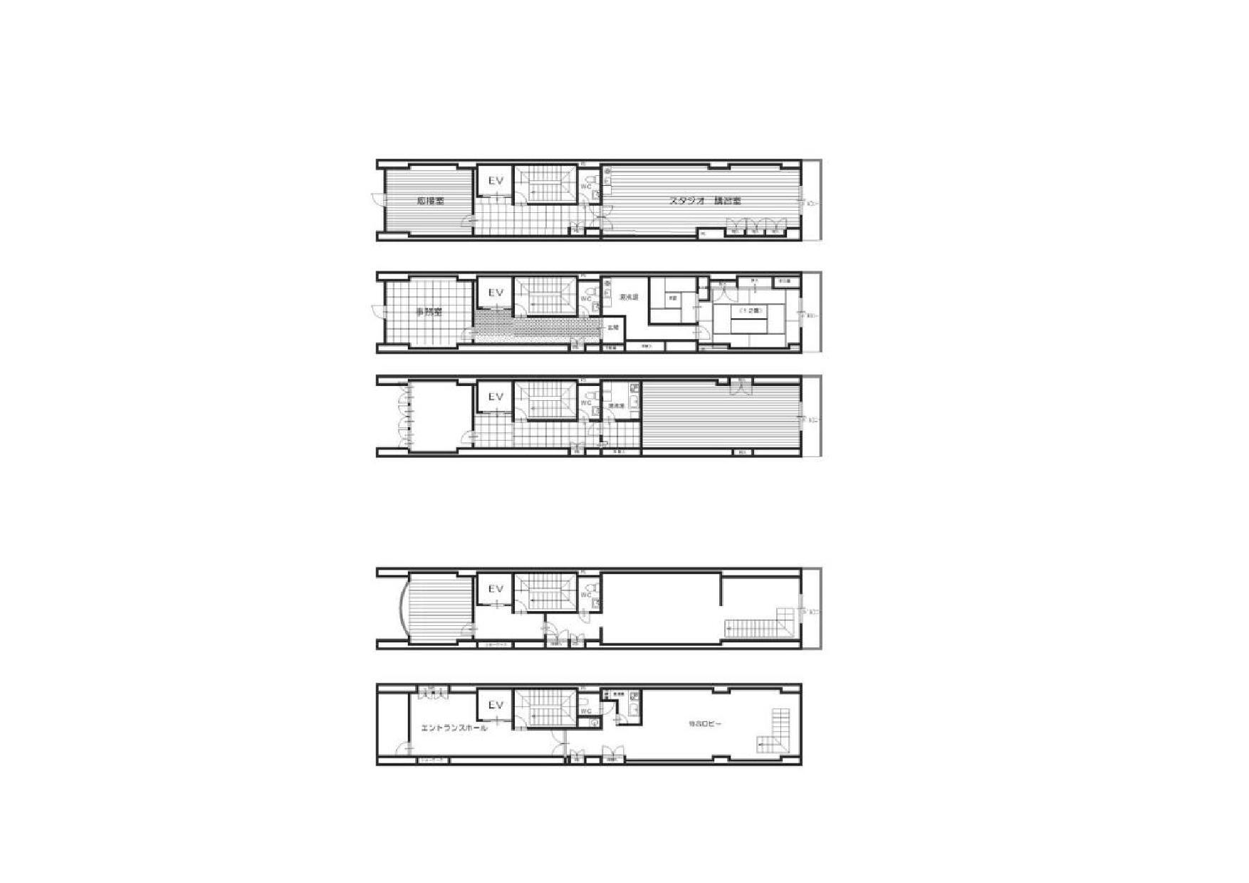 今出川1棟貸ビル平面図_000001